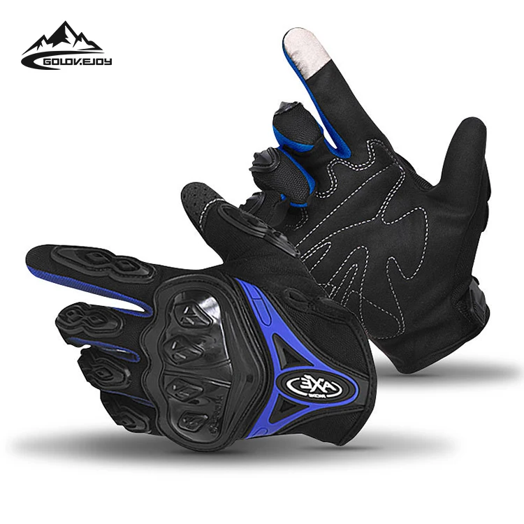

GOLOVEJOY AXE Breathable Motorbike Riding Glove Motorcycle Bike For Men Gloves With Touch Screen Riding In Racing Gloves, Has 2 colors