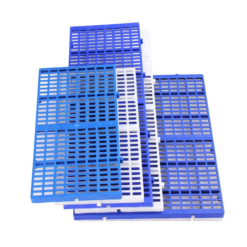 

Different size high quality pet dog cage plastic colorful flooring foot pad, Blue/pink/white