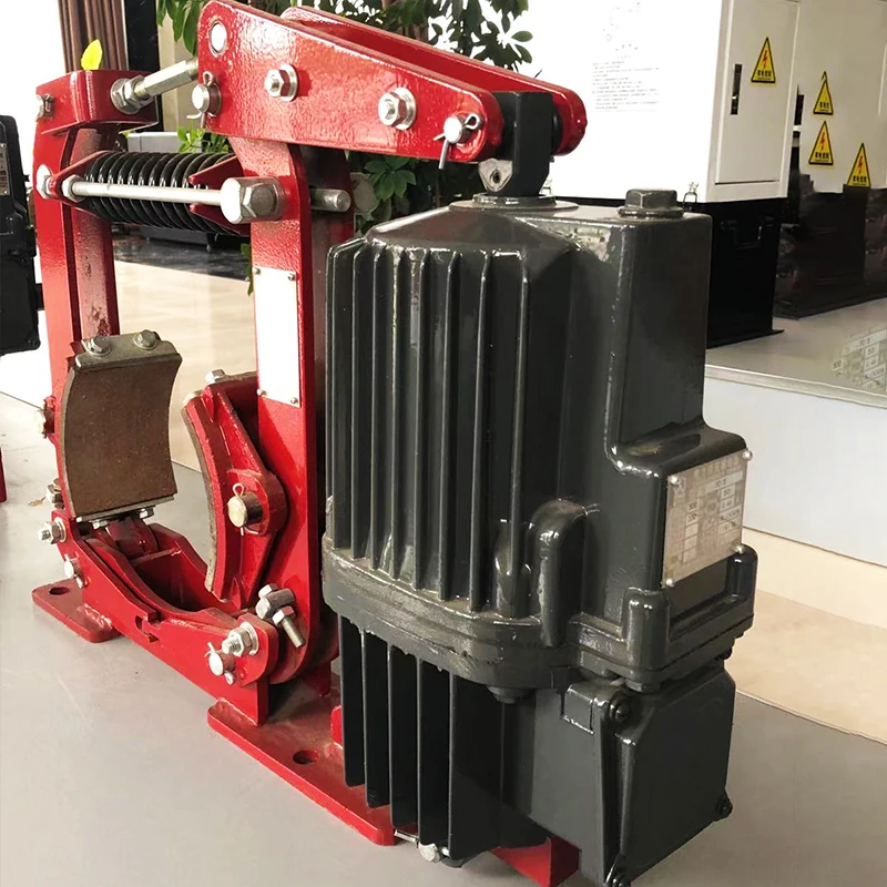 起重机电动液压推力器制动防抱死制动系统