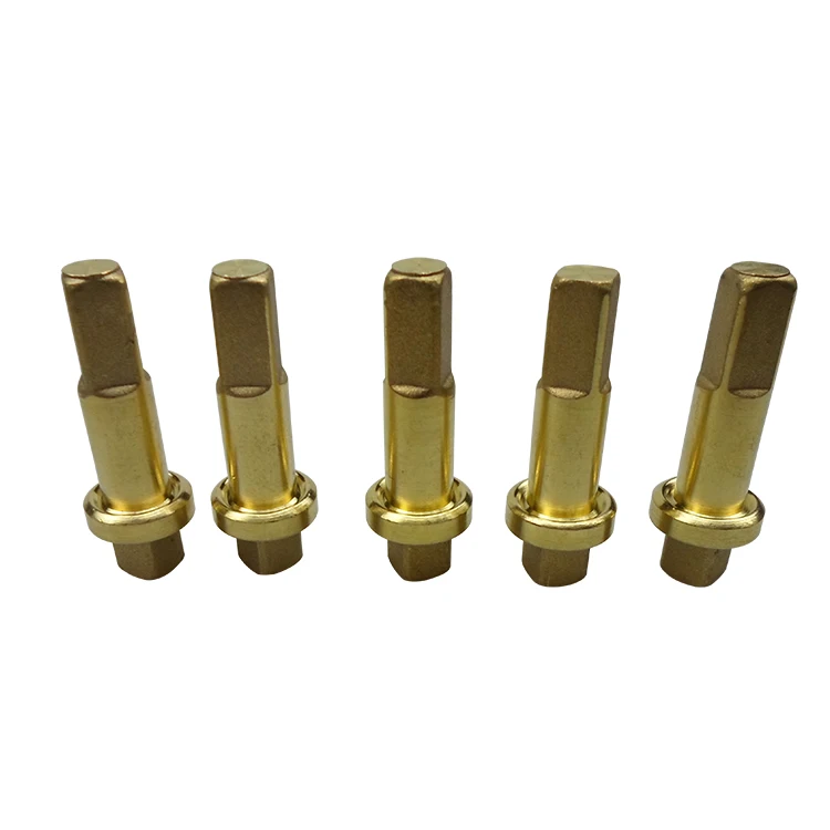 
China-made Gas cylinder connector Threaded brass Valve Rod Plugin bolt Plunger 