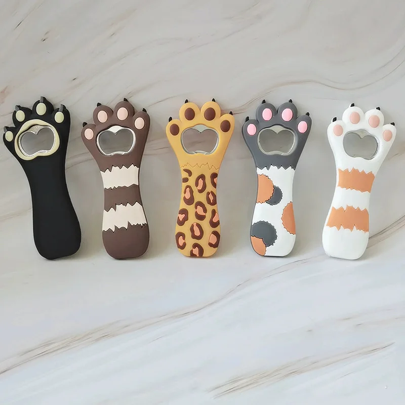 

Promotion 2d 3d Cartoon Animal Custom Logo Magnetic Soft Pvc bottle openers