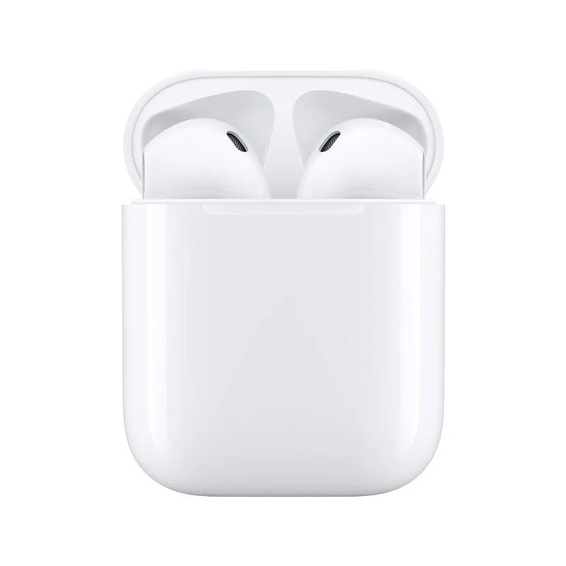 

Original Logo 1:1 Clone GPS Rename Air 2 Pods Earpods Pop-out Window Spatial Audio Wireless Earphone Earbuds for Appled I phone, White