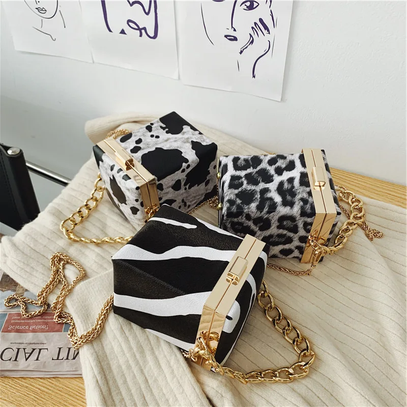 

2021 New Crossbody Bag Chin Shoulder Leopard Pattern Purses Leopard Bag Handbags Women Hand Bags Ladies