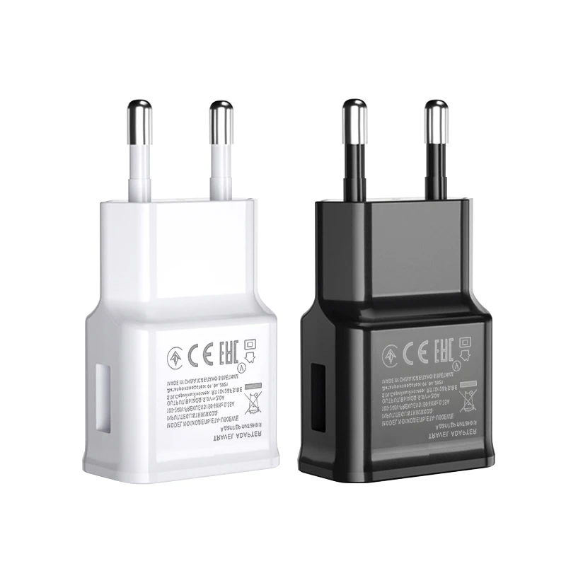 For Samsung S10 S9 S8 Original Fast Charging Charger 5v 2a EU Plug Travel Adapter Wall Fast Charger