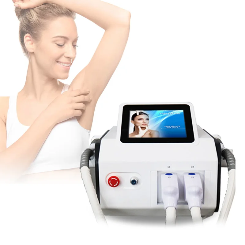 

2 in 1 ipl epilator portable machine skin rejuvenation opt e-light hot sale portable opt hair removal machine price