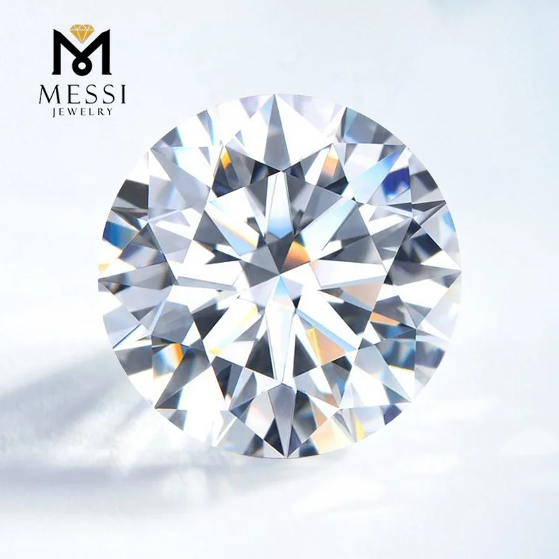 

Messi Gems Brilliant Cut D VS1 Lab Grown HPHT CVD Synthetic Diamond Stone, F vs2