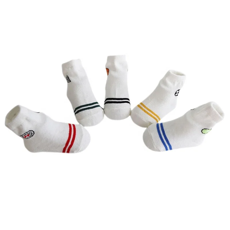 

Baby Unisex Cotton Anti-slip Striped Summer Sports Ankle Socks