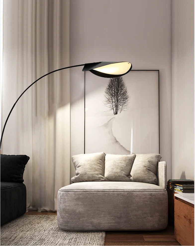 Lámpara Nórdica De Pie Para Sala De Estar,Moderna,Minimalista,Pesca De