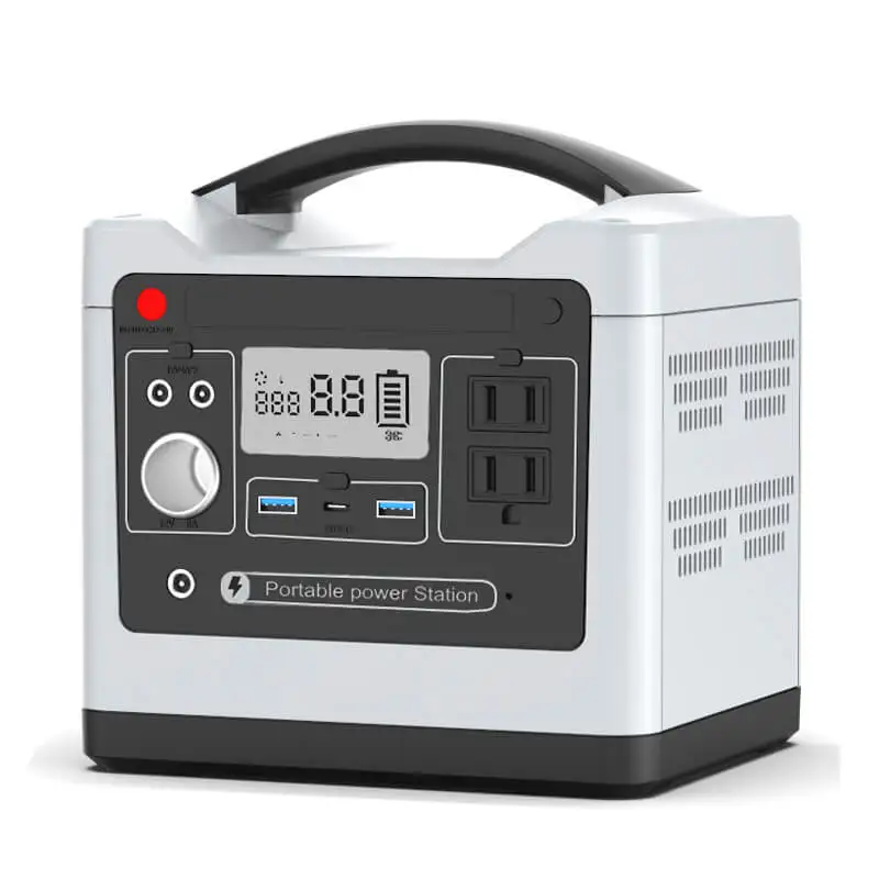 

China Factory 300W Portable Power Station 307Wh Solar Generator with Multi Portable Outlet Charged by Solar Panels