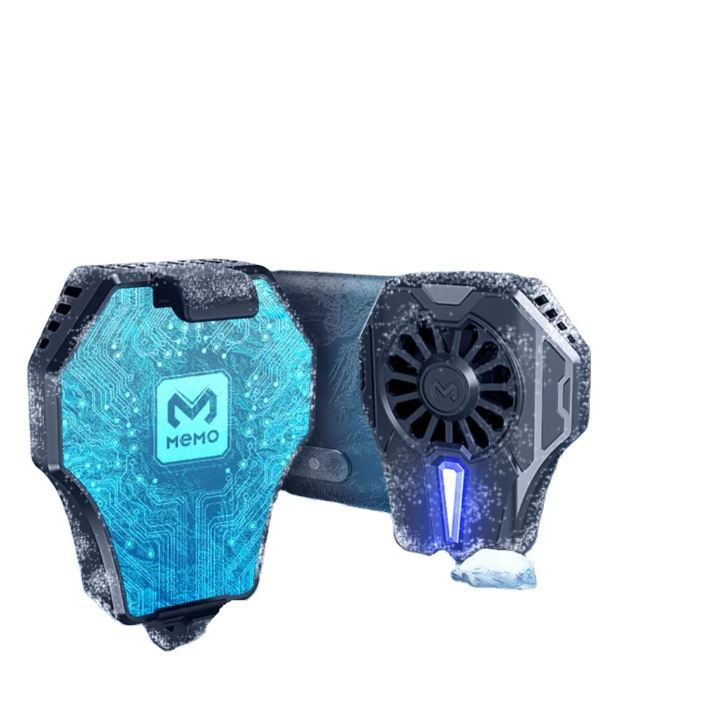 

MEMO DL01 Mobile Phone Radiator Portable Gaming Cooler Wireless Phone Handle Mini Controller With Cooling Fan For PUBG Mobile