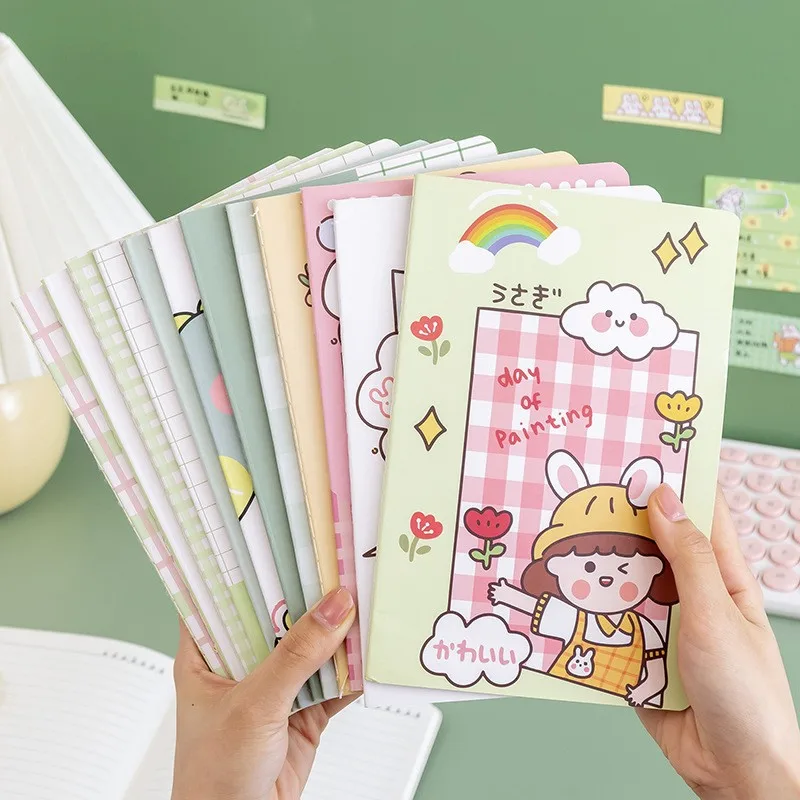 

wholesale eco friendly diary notebook kawaii cute kids anime school students cartoon Dinosaur rabbit notebook