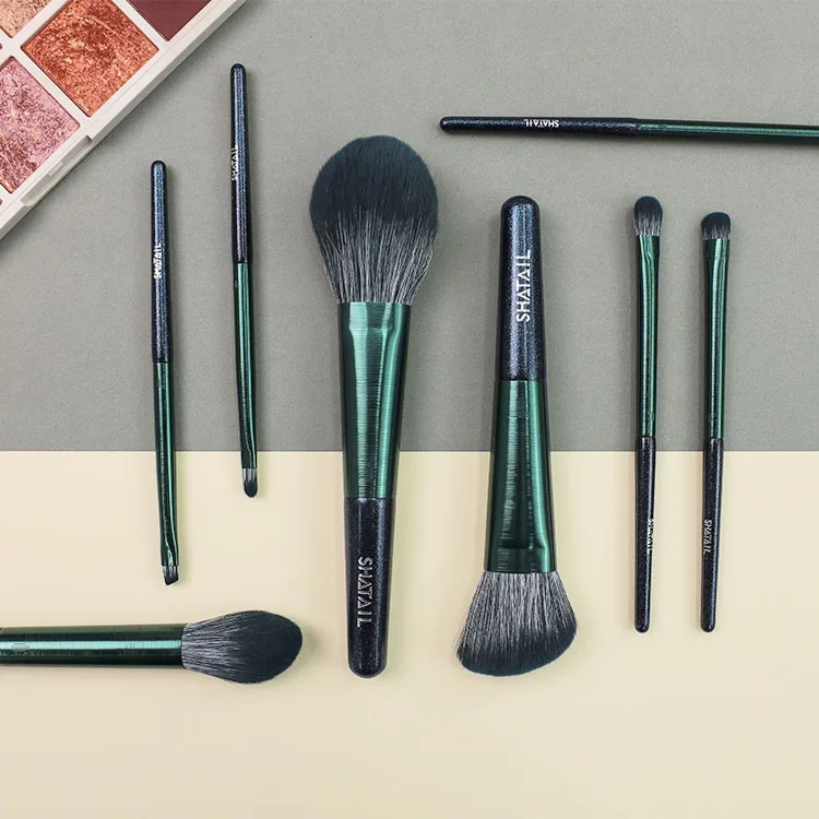 

Hot Sale OEM Cosmetic Beauty Tools Professional Synthetic Hair Makeup Brush Set High Qauilty, Customized color