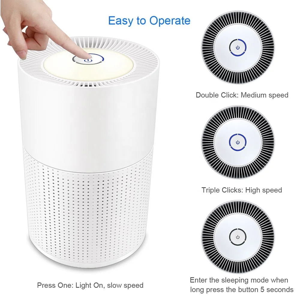 Wholesale Smart Desk Hepa Air Cleaner For Home - Buy Air Purifier With