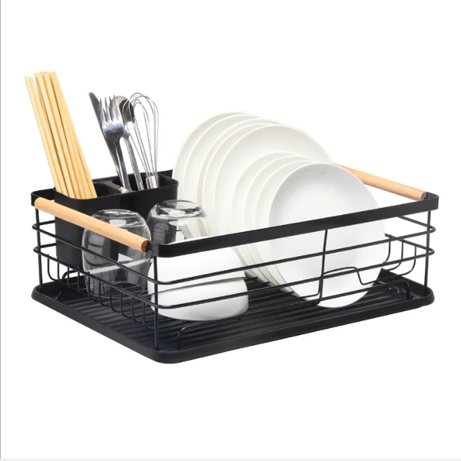 

Stainless Steel Dish Racks Free Standing Storage Holder Kitchenware Drainer Dish Drying Rack