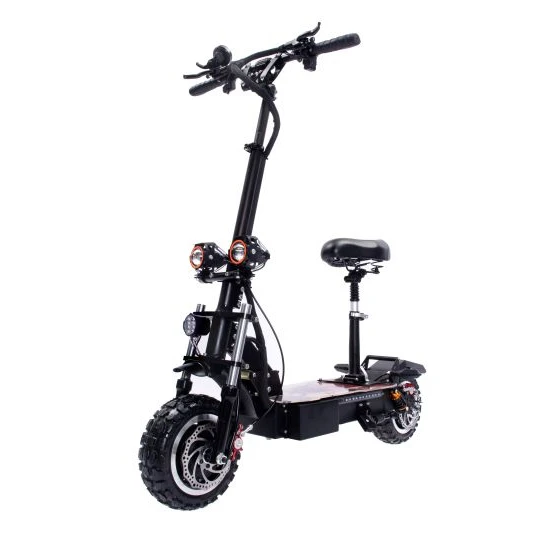 

EU warehouse big wheel electric scooter 60v 5600W powerful fast electric scooter foldable long range for sale