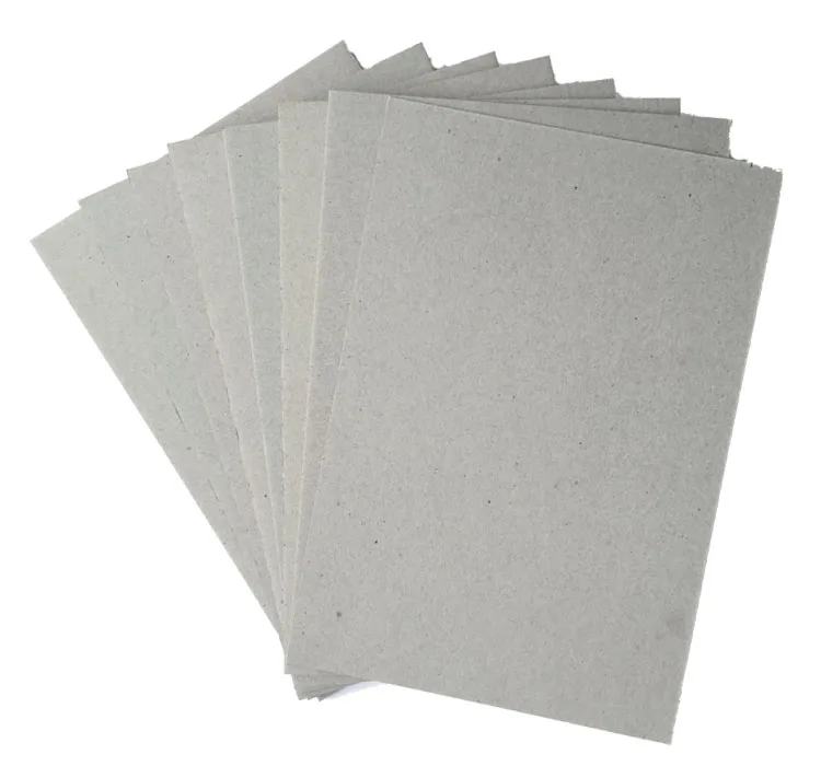 Wholesale Cardboard Sheet Recyclable Grey Board 0.5MM--4MM Duplex Board Grey Cardboard Grey Board Paper