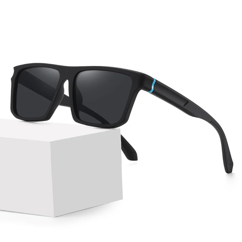 

7556 Polarized Sunglasses Shades For Women Men Lightweight TR90 Frame UV400 Sunglasses Square Sport Sun Glasses 2023