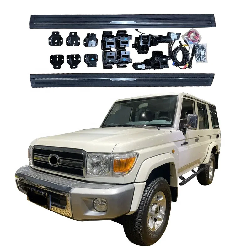

Noble 4X4 aluminium ACCESSORIES Electric side step running board FOR Toyota Land Cruiser LC76 power boards