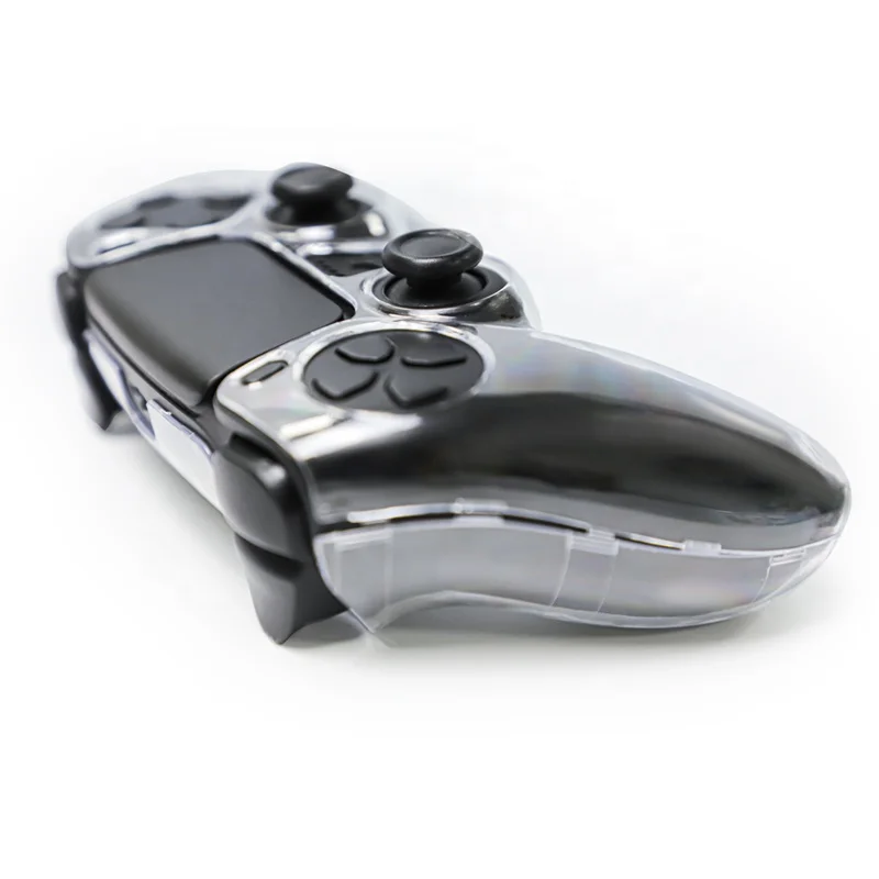 

Clear White PS5 Accessories Crystal Protective Case Protective PS5 Controller Skin