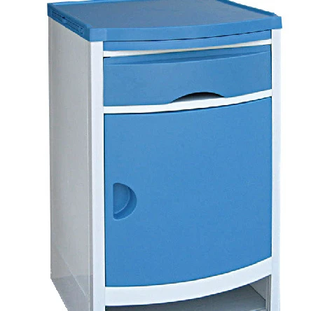 
hospital bedside cabinet medical locker table with new material for sale 