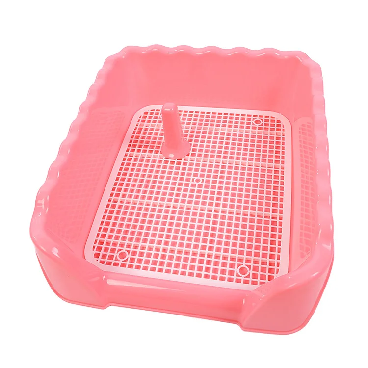 

New Style Colorful Wave Fence Custom Dog Puppy Pet Toilet Indoor Pet Potty Pet Potty Tray