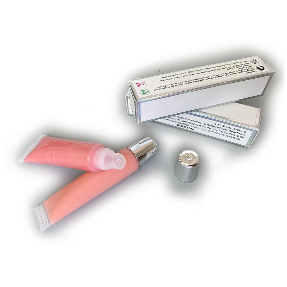 

Custom Logo Plastic Full Colored Lip Gloss Vendor 15Ml Lip Gel Cosmetic Clear Lip Gloss Squeeze Tubes Private Label