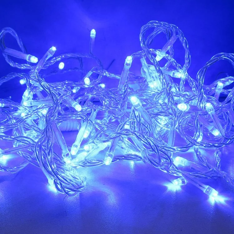 

Christmas Holiday 220V Voltage Christmas Blue led icicle lights Outdoor Indoor Wall Decorations Window Curtain Light, White/warm white/blue/multi-color