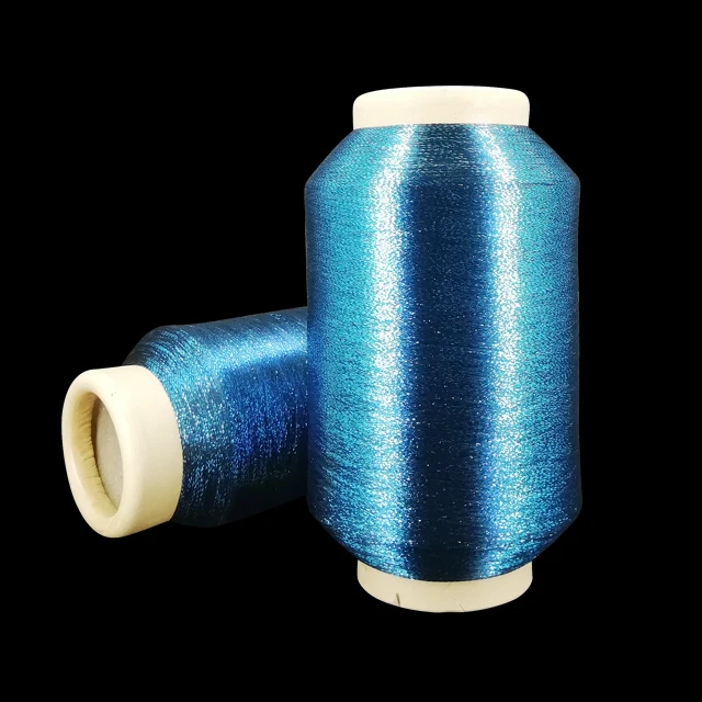 
metallic yarn manufacturer from china mx-sparkle yarn 