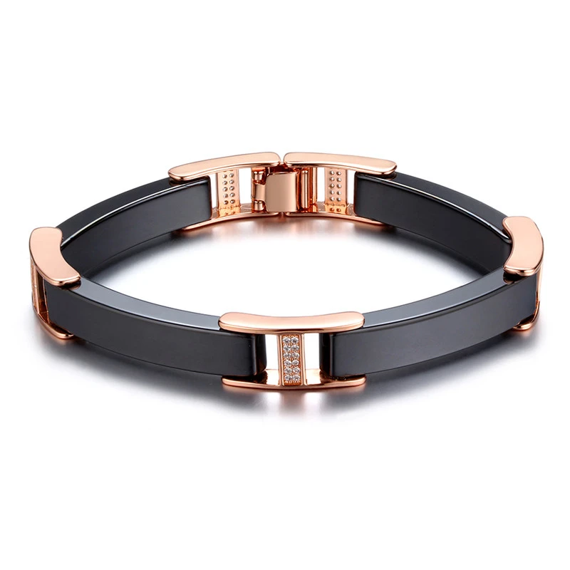 

OEM Bangle Black bracelet women,custom Copper Couple Jewelry bracelet