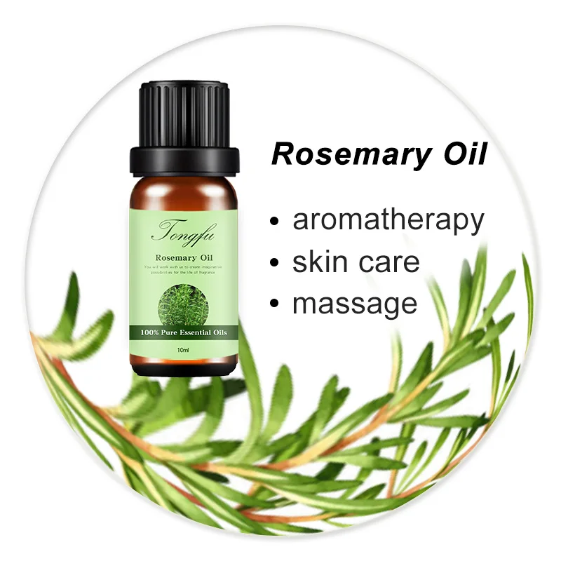 

China Factory Rosemary Oil Bulk 100% Pure Natural Rosemary Essential Oil For Skincare Hair Growth