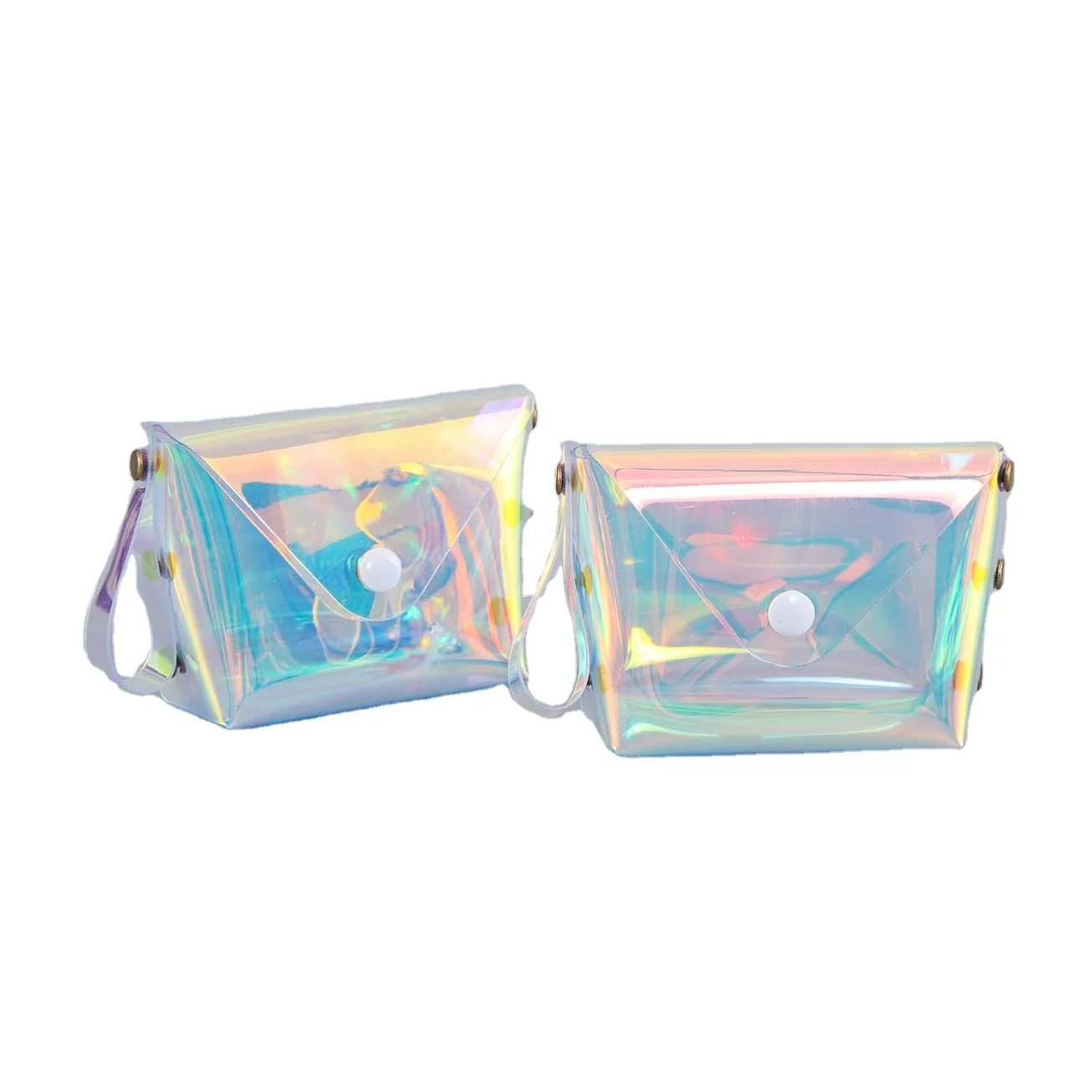 

2020 transparent Symphony PVC TPU laser jelly storage cosmetic jelly bag