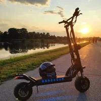 

No tax Kaabo Wolf warrior 2400w 35ah 11inch Electric Scooter with 80 km Speed