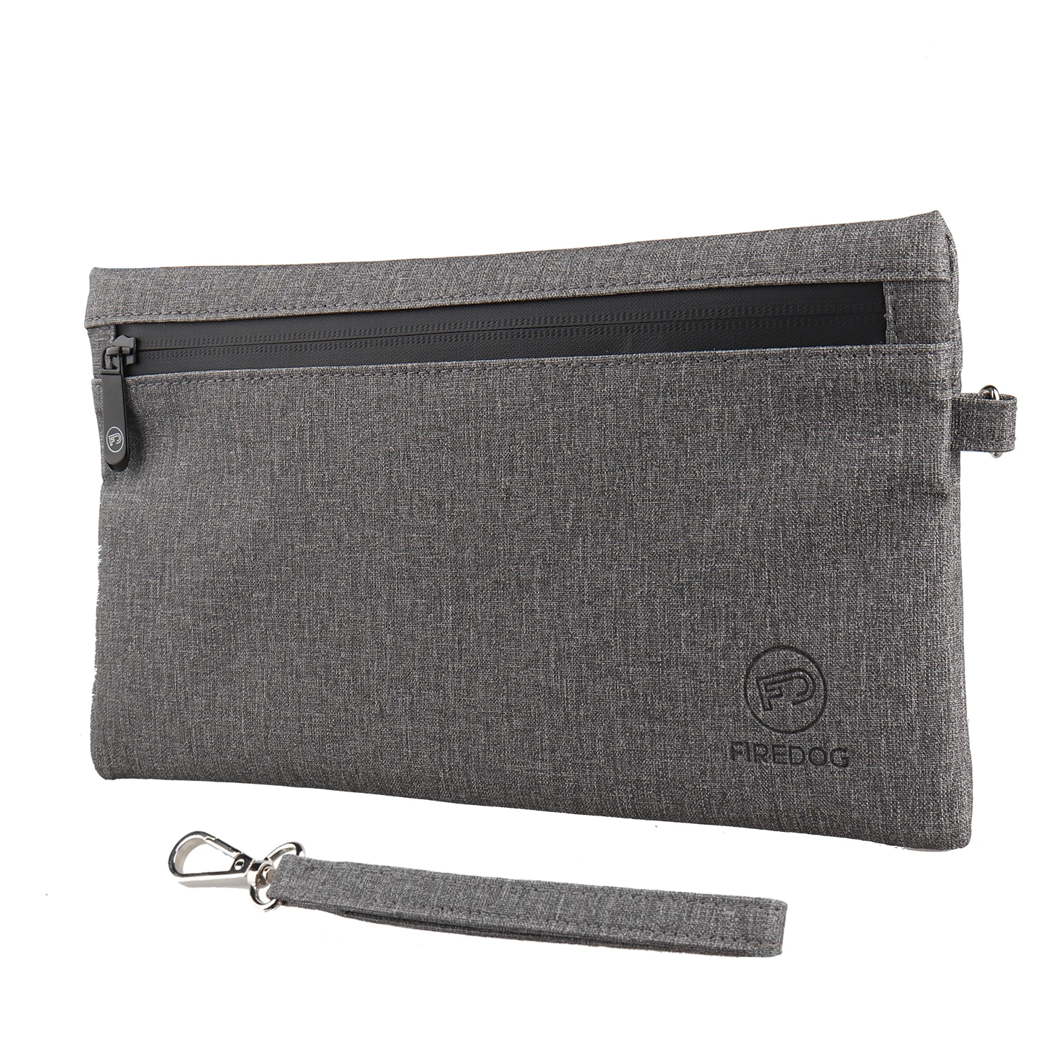

Smell Proof Bag Weed 600D Fabric Carbon Lined Odor Proof Pouch, Grey green