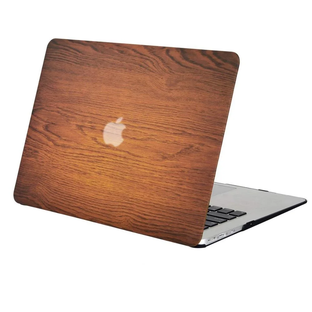 

Wood Texture Printing Keyboard Skin and Laptop Hard Case for Apple Macbook