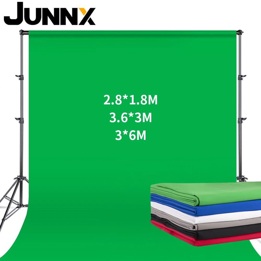 

JUNNX Video Shoot Back Ground Greenscreen Studio Fabric Photographic Backgrounds Sfondi Fondos Fotograficos Sfond Foto