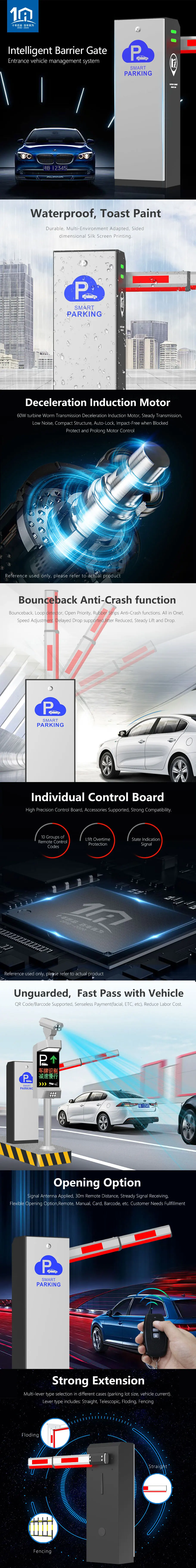 Baroxon Security 6 Meter Electronic Barrier Gate