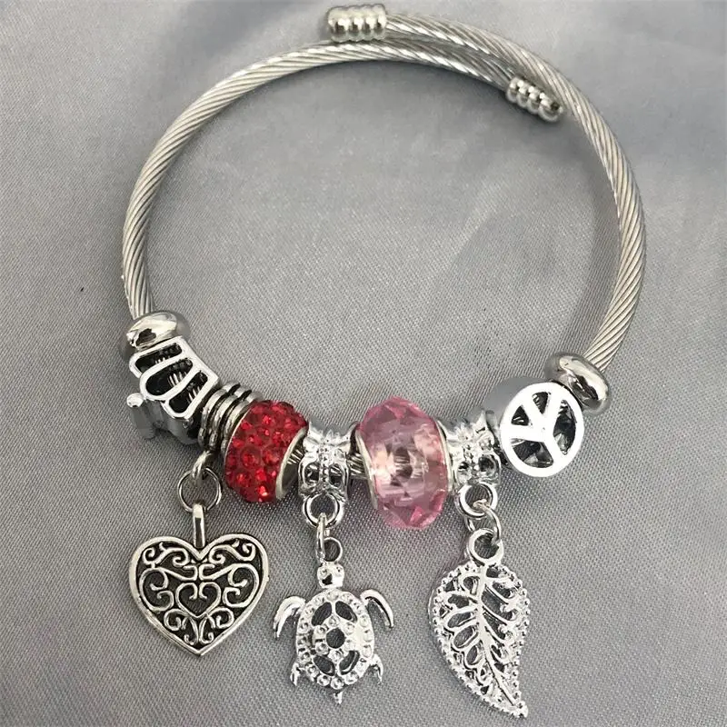 

Adjustable bracelet multicolor charm Bangle Wholesale Charm Bracelet, Mixed