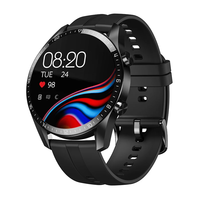 

High quality Chinese IP 67 waterproof dropshipping big display big face circular circle android wear adult smart watch