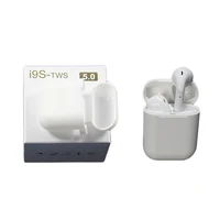 

Dual Talk Auto Pair 5.0 tws i9s bass stereo wireless earbuds with 300mAh portable power supply