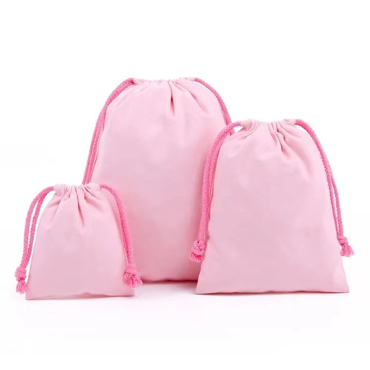 

Eco Muslin Canvas Printed Linen Drawstring Bags Packaging Custom Logo Cotton Draw String Bag