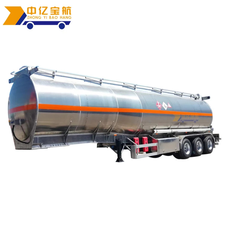 45000liters Diesel Fuel Tank Semi Truck Trailer Tanker For Sale In