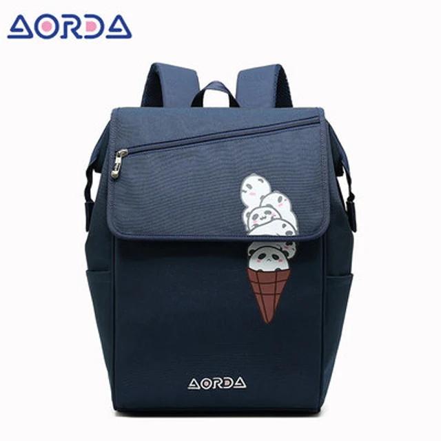 

Korean Style Women Buckle Backpack Book Simple Bag Travel Backpack Large Capacity Computer Bag, Customized color