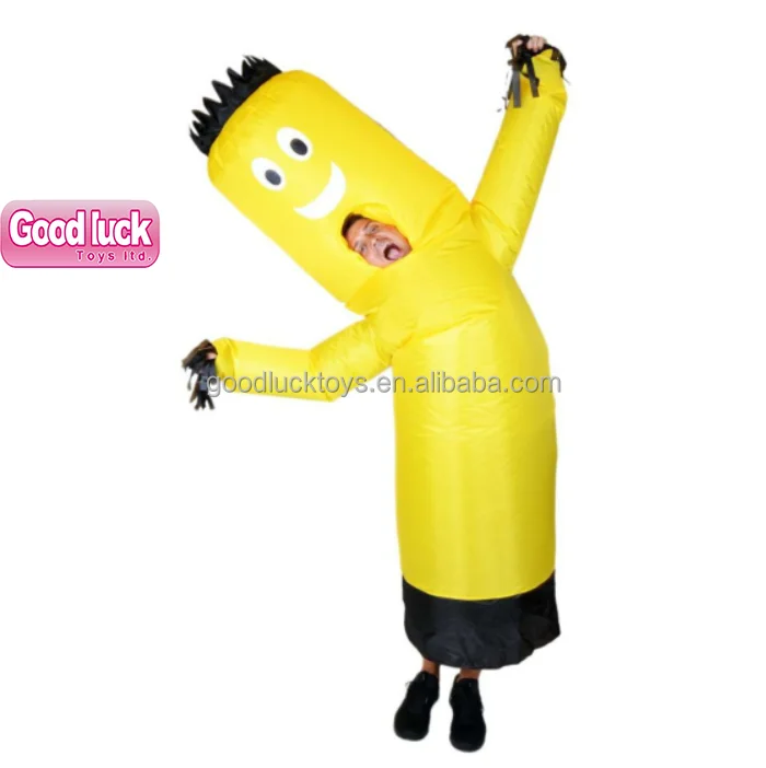 

Air cartoon Halloween party Cosplay walking wear inside inflatable air dancer costume, As picture, various available