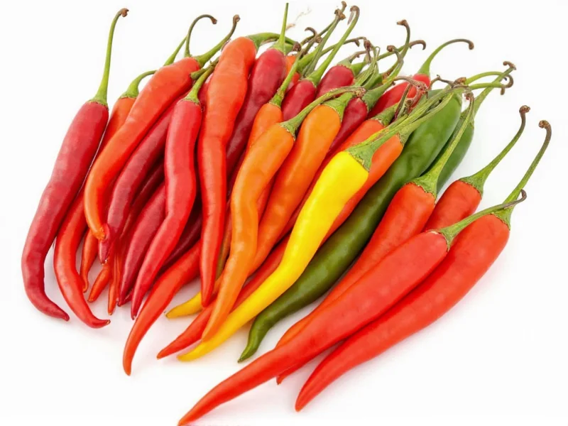 Complete List of Hot Peppers by Scoville Rating (2024)