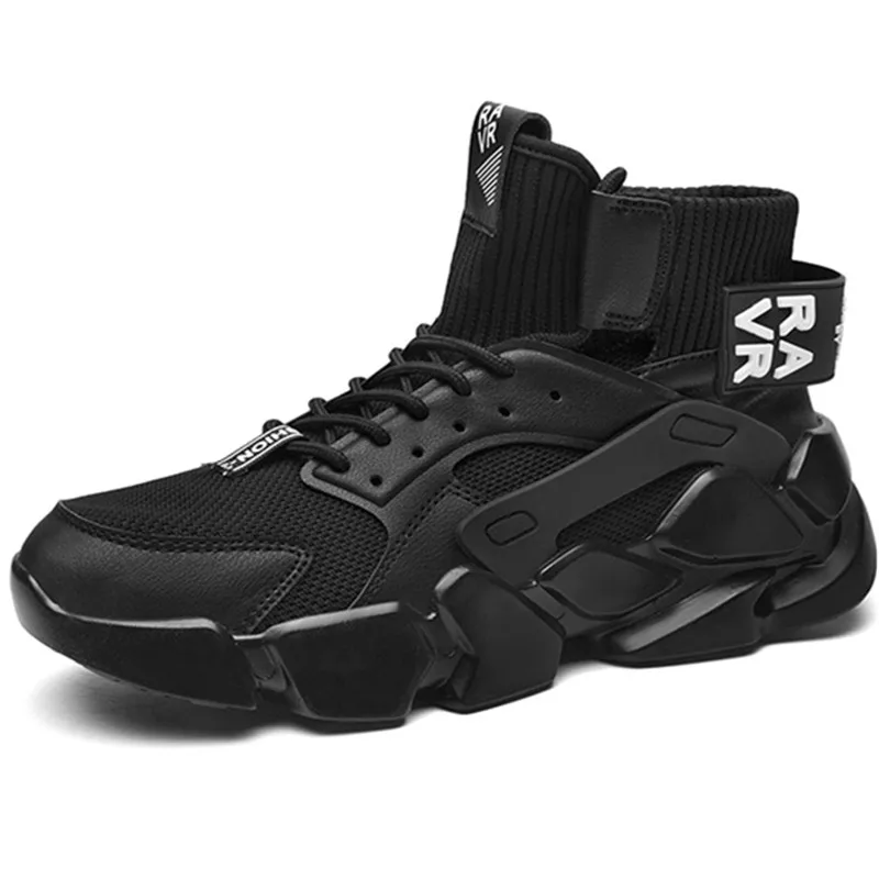 

2021 Winter New High Top Men Casual Shoes Fashion Outdoor Keep Warm Men Shoes Trend Sneakers Hard-Wearing Non-slip Men Walking