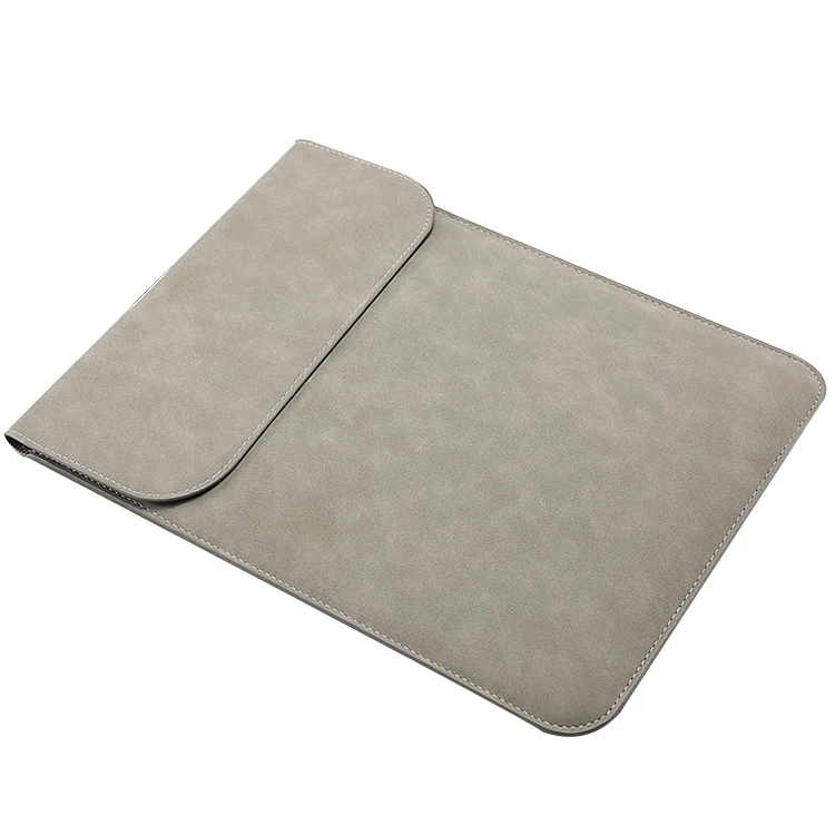 

new design 15.6 inch envelope soft leather laptop cover case for man
