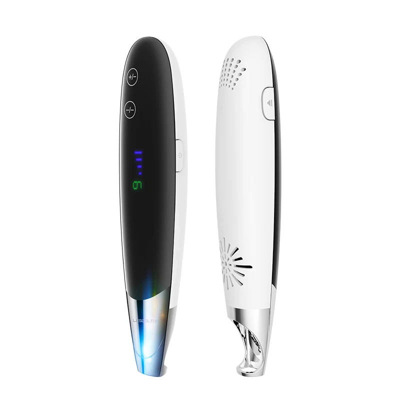 

Portable Picosecond Laser Pen Scar Tattoo Facial Freckle Dark Spot Remover Tool, Black(in stock),white