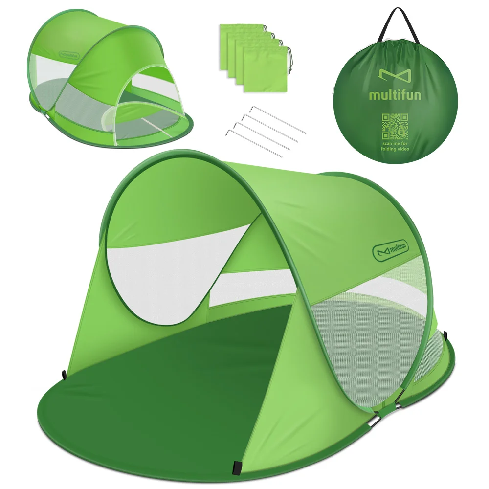 
Portable Camping Foldable Outdoor Tent for 3-4 people 