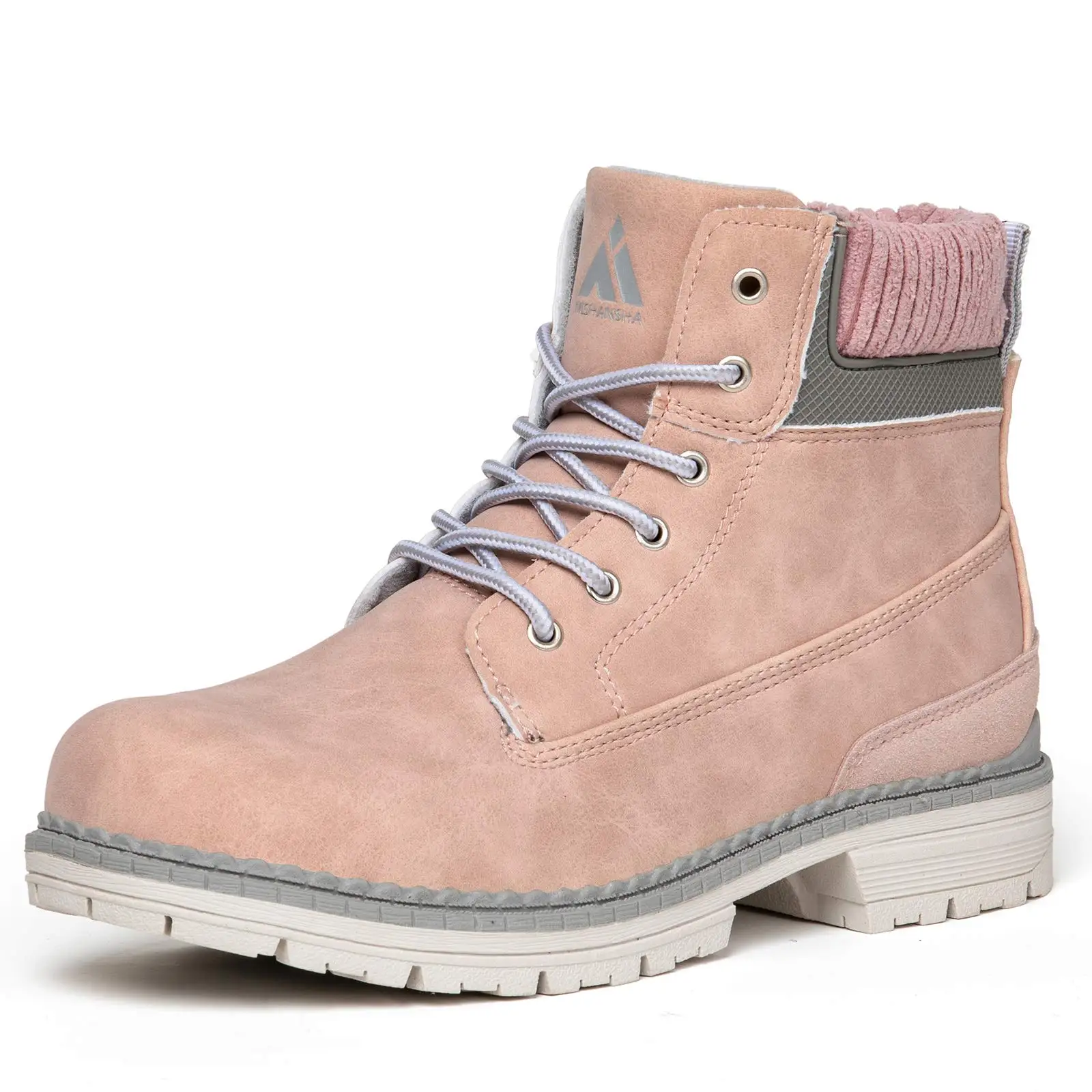 

Boots Women Shoes High Quality Designer Shoes for Ladies Leather Waterproof hiking shoes, Black, pink, grey, brown