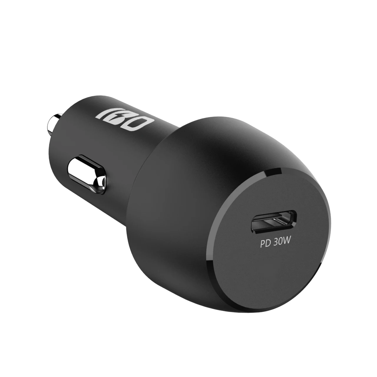 

2021 New Product Hot Sale QC3.0+2.4A Dual port with patent wholesale car charger for iphone13, Black